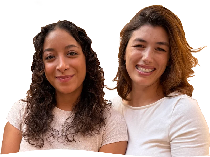 portada Guisselle y Clara, profes de the english key